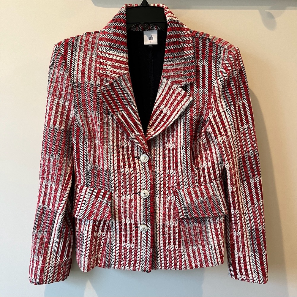 Cabi Patchwork Blazer - image 1